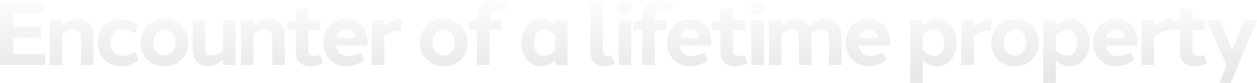 Encounter of a lifetime property