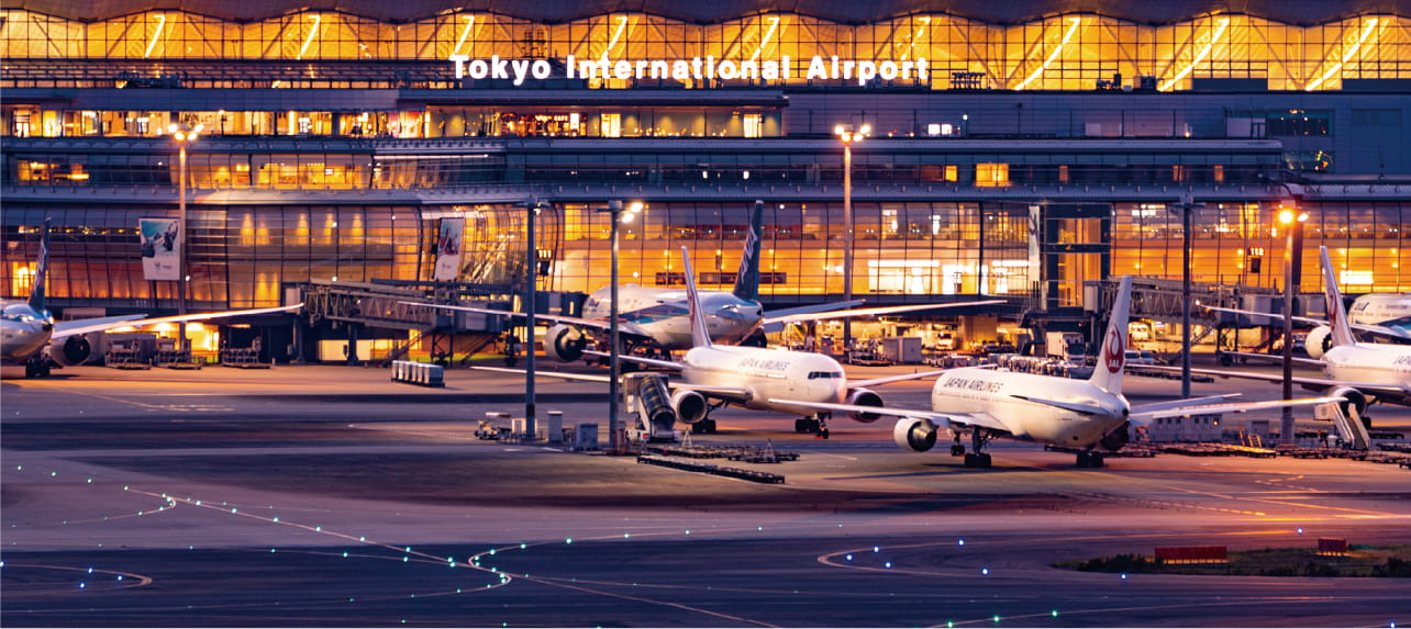 羽田空港第1・第2ターミナル駅イメージ画像