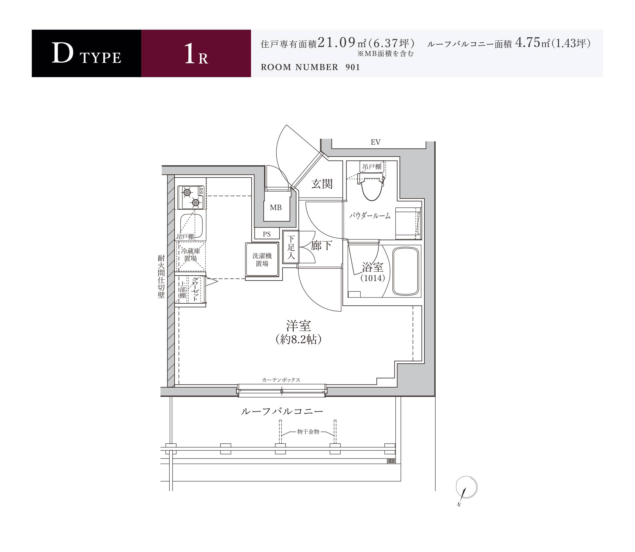 D type