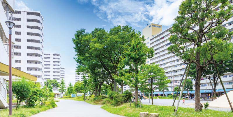 建設当時は東洋一のマンモス団地「高島平団地」