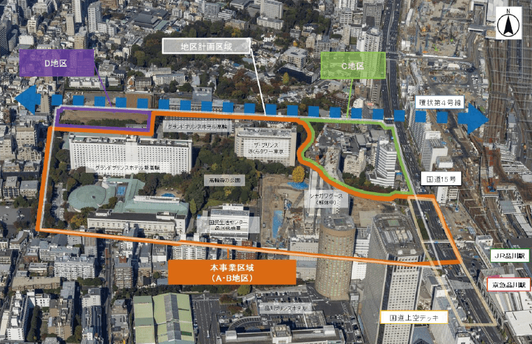 品川駅西口土地区画整理事業が事業認可