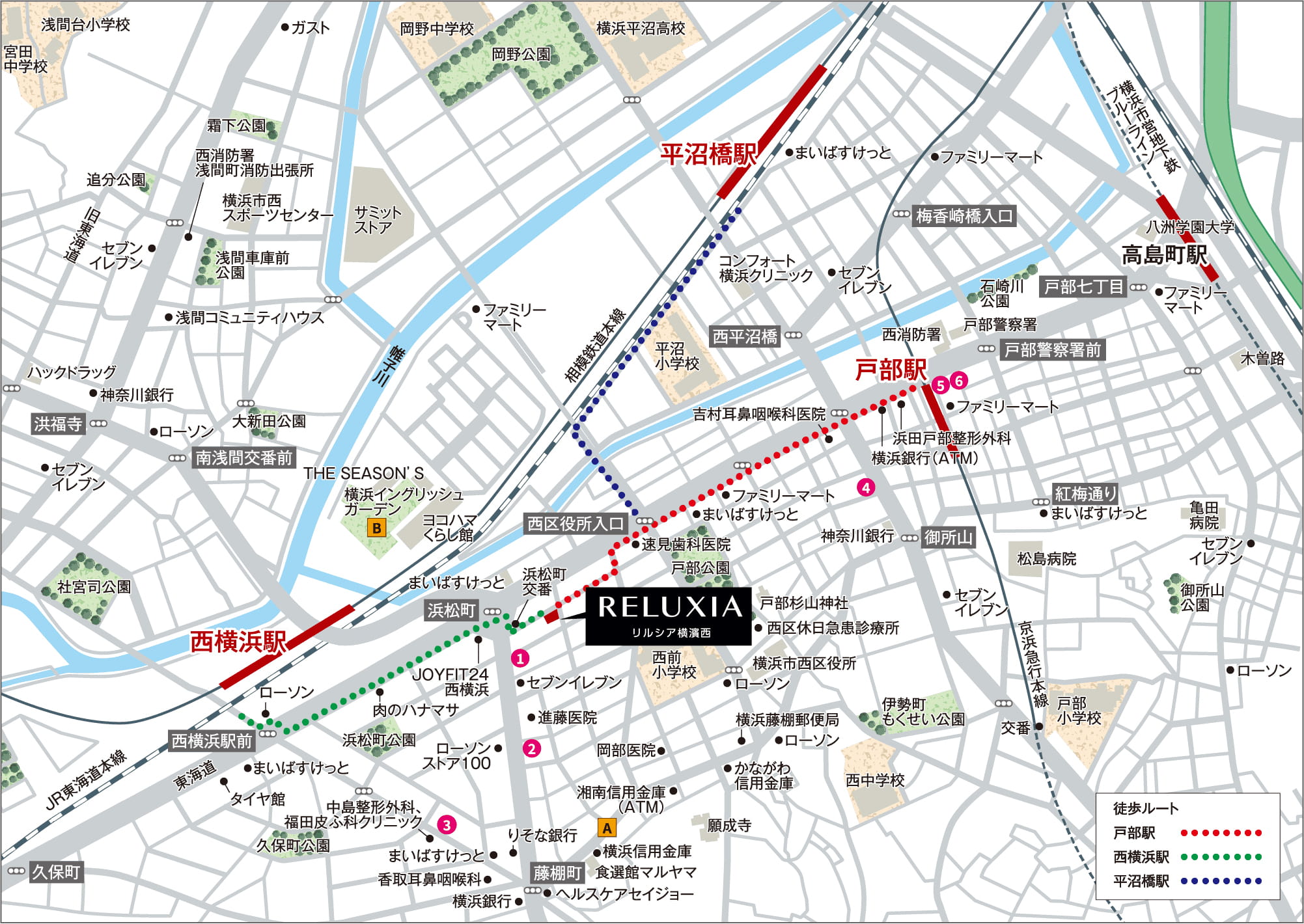 現地案内図