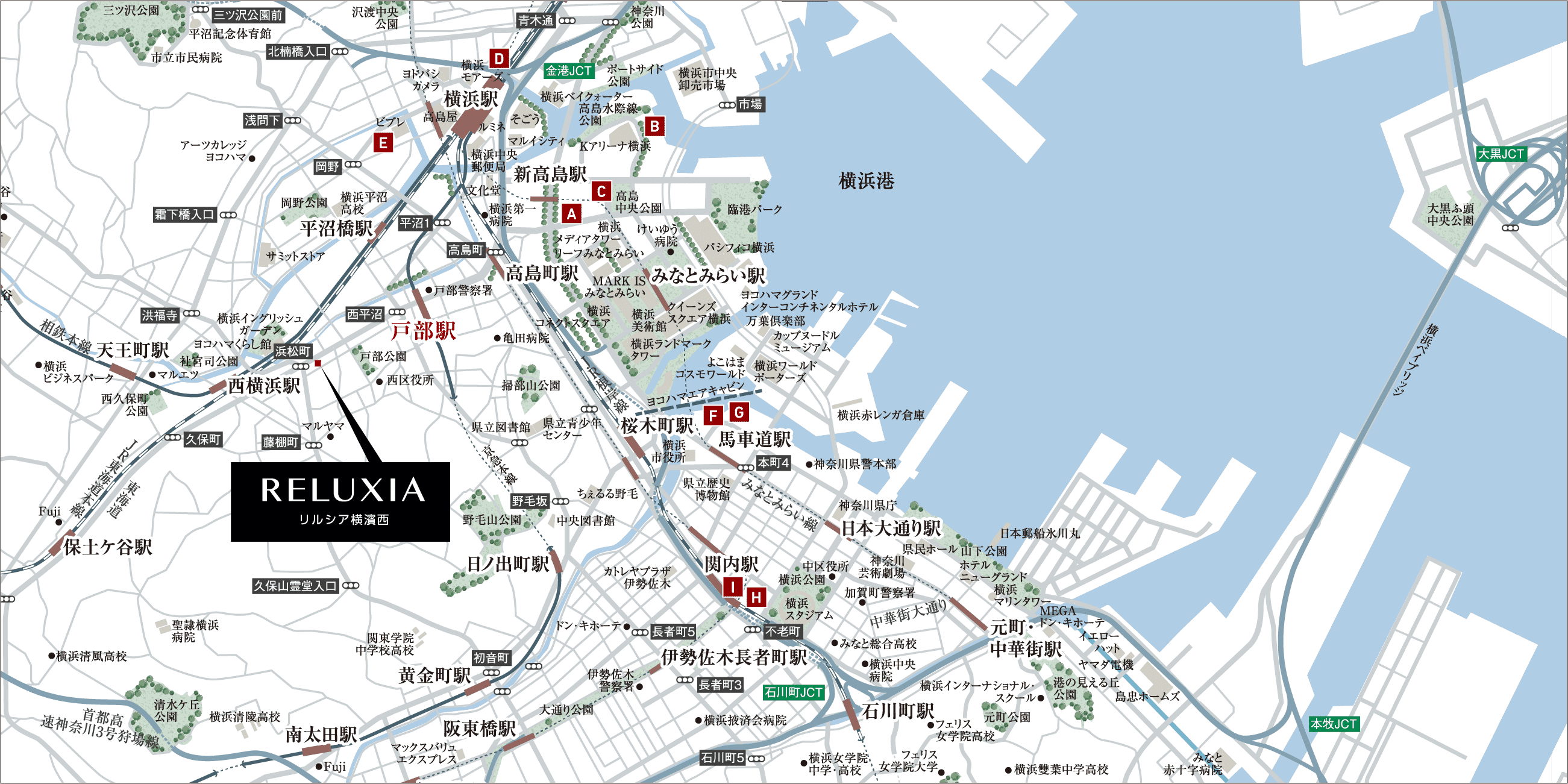 開発プロジェクトマップ