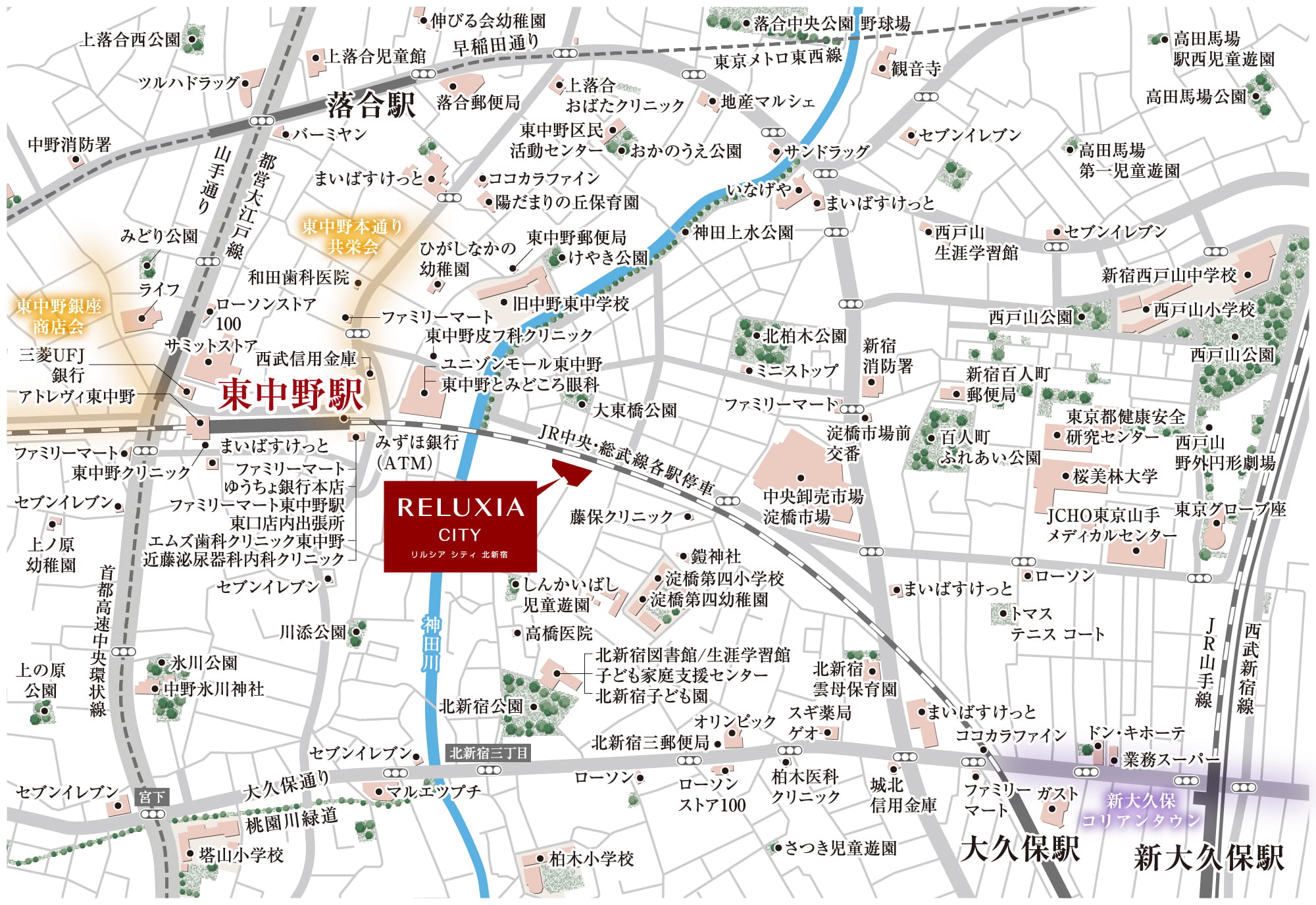 現地案内図
