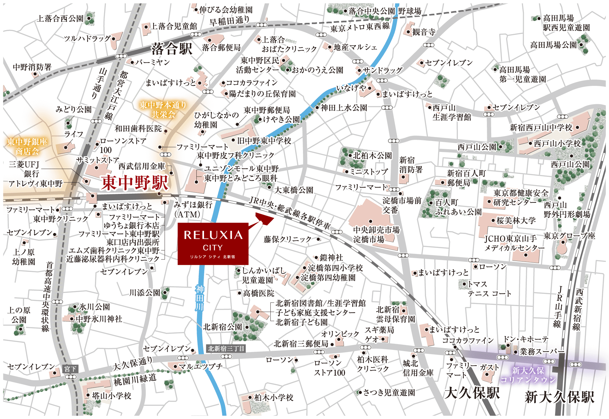 現地案内図