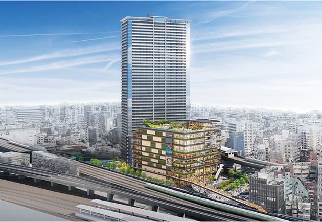 西日暮里駅前地区第一種市街地再開発事業