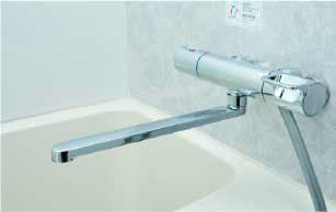 サーモスタット式混合水栓