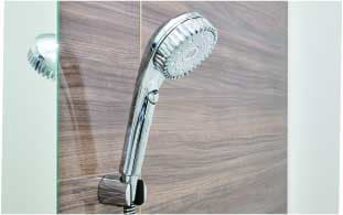 スイッチ付きシャワーヘッド