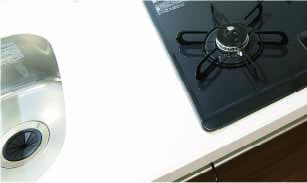 人造大理石カウンター