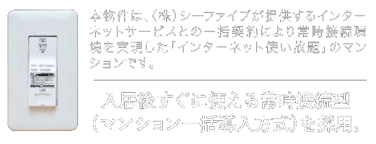 インターネットマンション