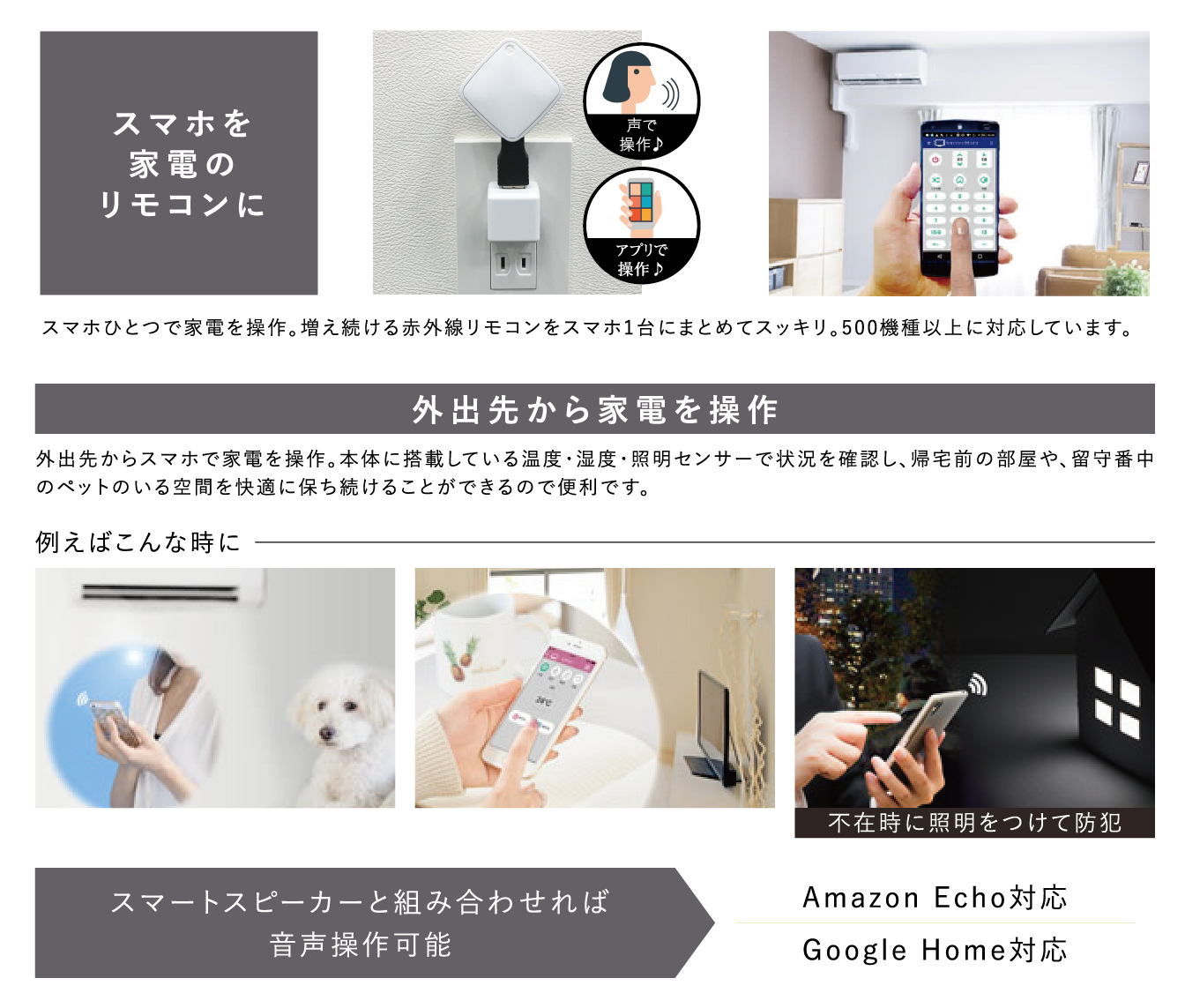 スマホを家電のリモコンに。