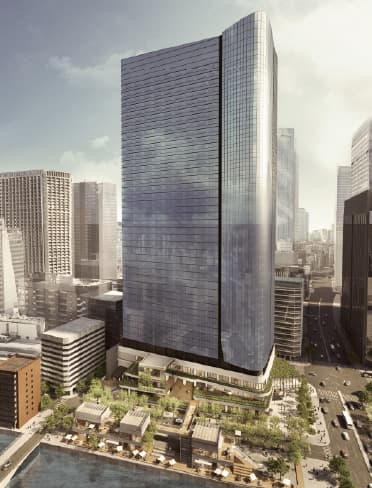 八重洲一丁目北地区第一種市街地再開発事業 完成予想図