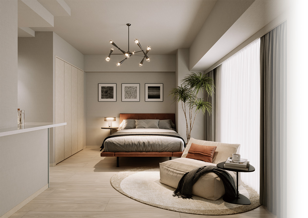 A1タイプのインテリア