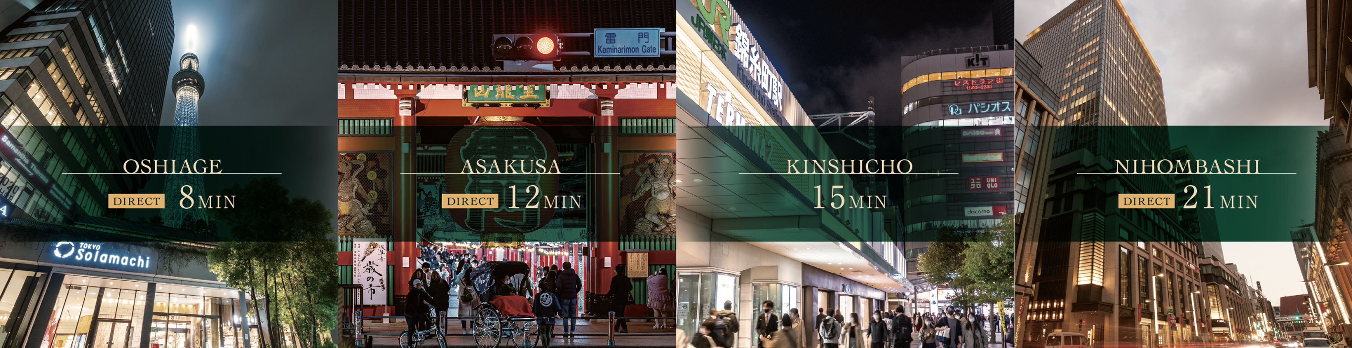 京成押上線「京成立石」駅からの路線図