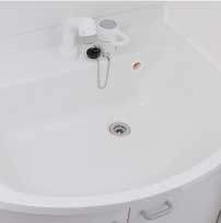 人造大理石製 ボウル一体型カウンター