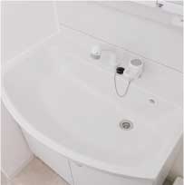 人造大理石製 ボウル一体型カウンター