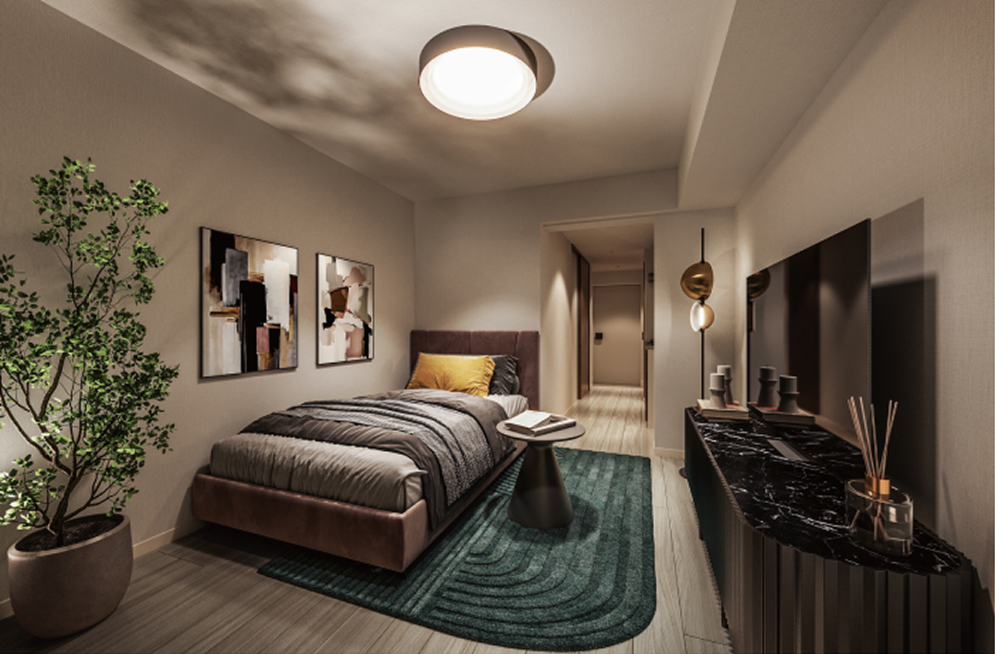 機能性を備えた設備も充実