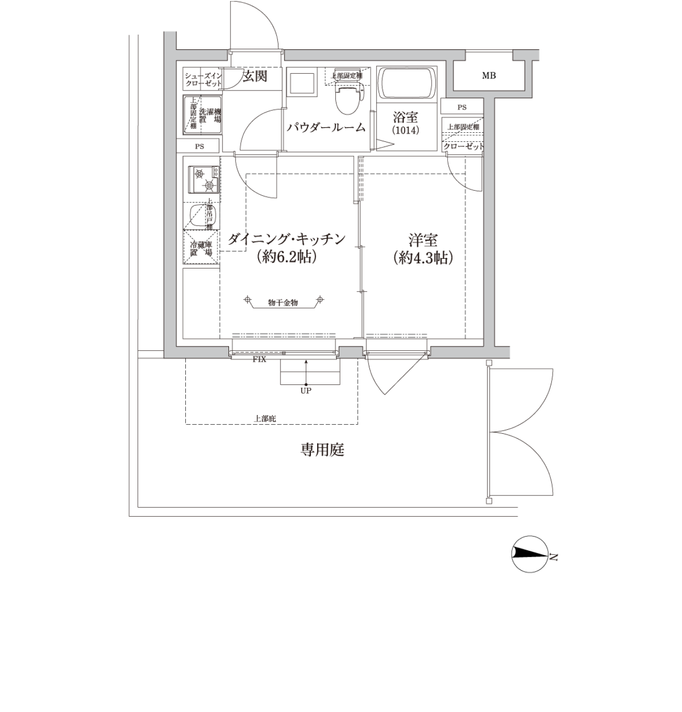 B1’タイプ 間取り図
