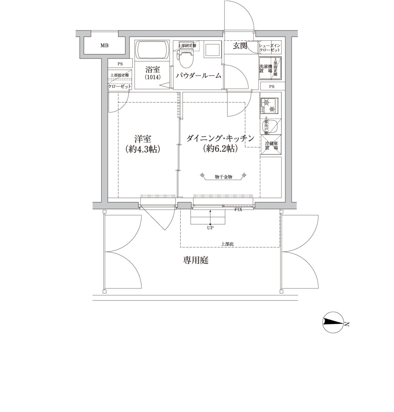 B2’タイプ 間取り図