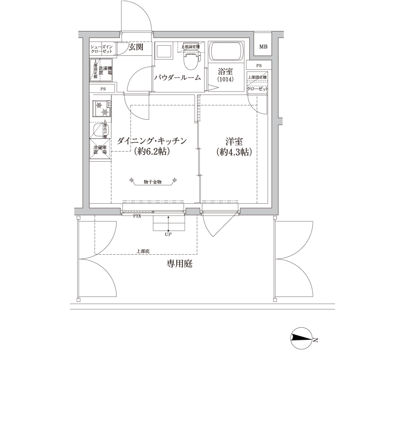 B3’タイプ 間取り図