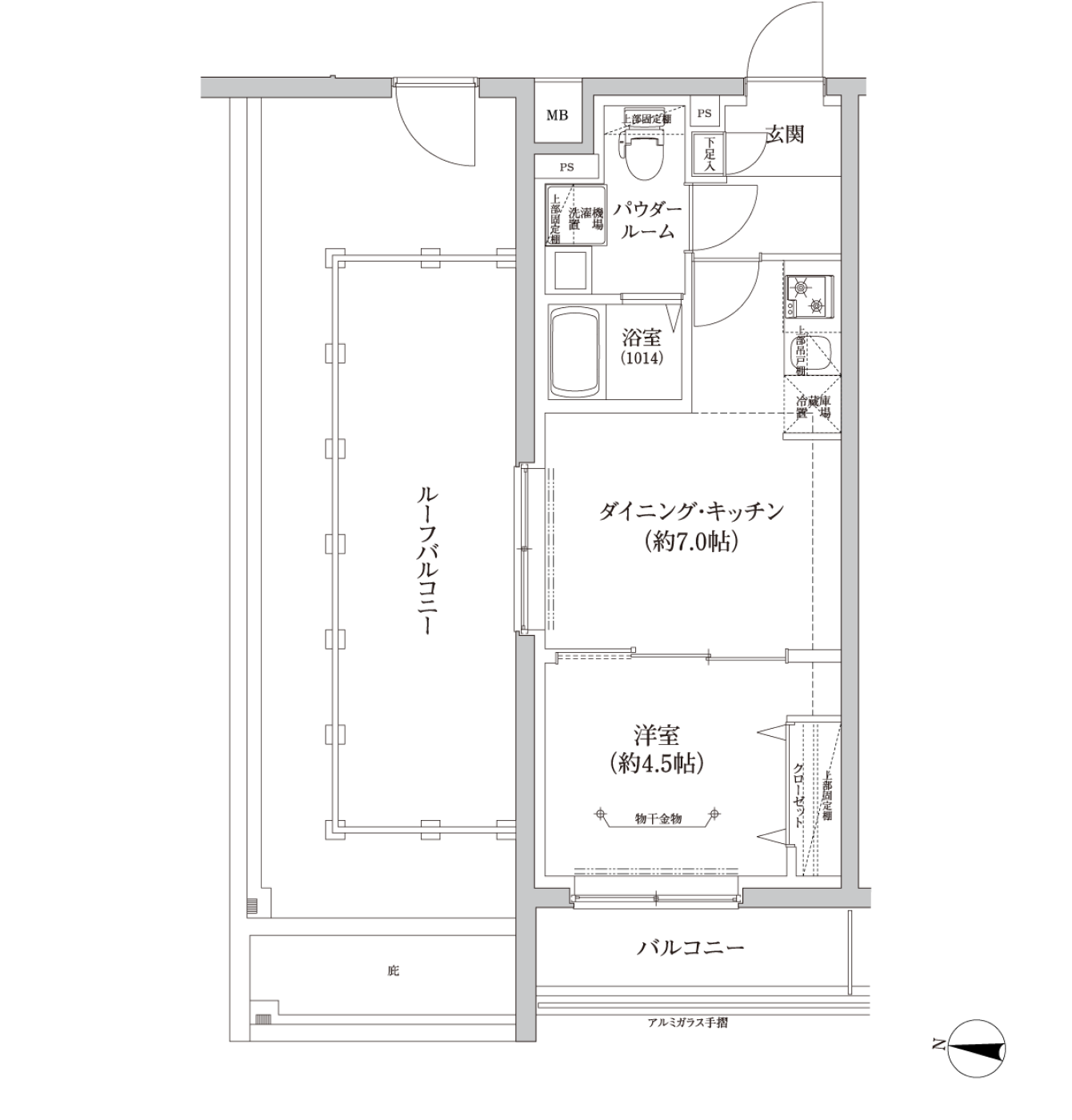 Eタイプ 間取り図