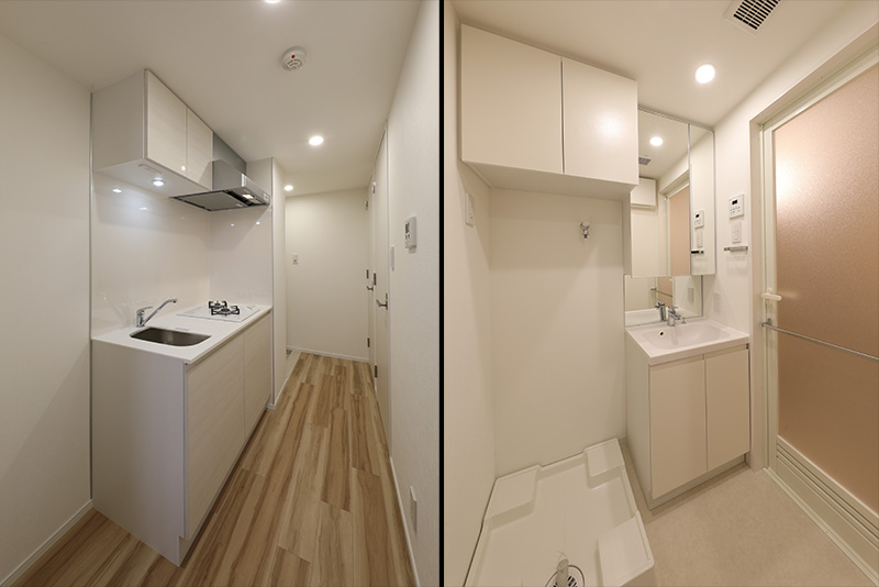 RELUXIA亀戸EAST Atype　キッチン／洗面台