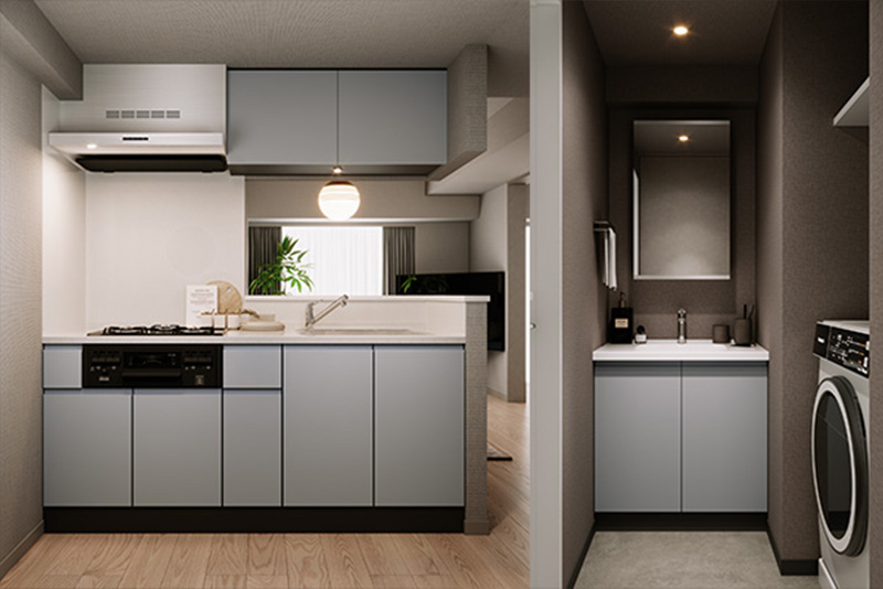 Ctype／キッチン、洗面所