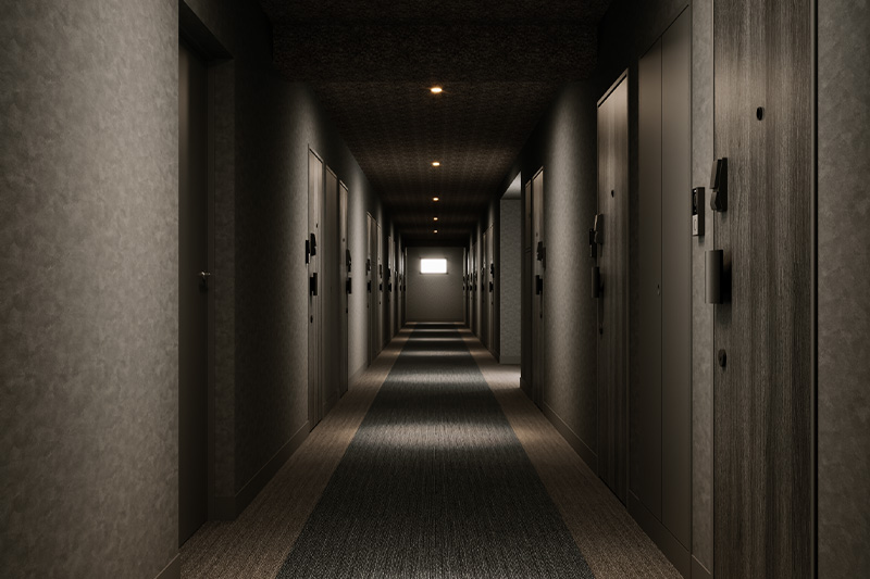 RELUXIA GRANDE 川崎大師公園 内廊下